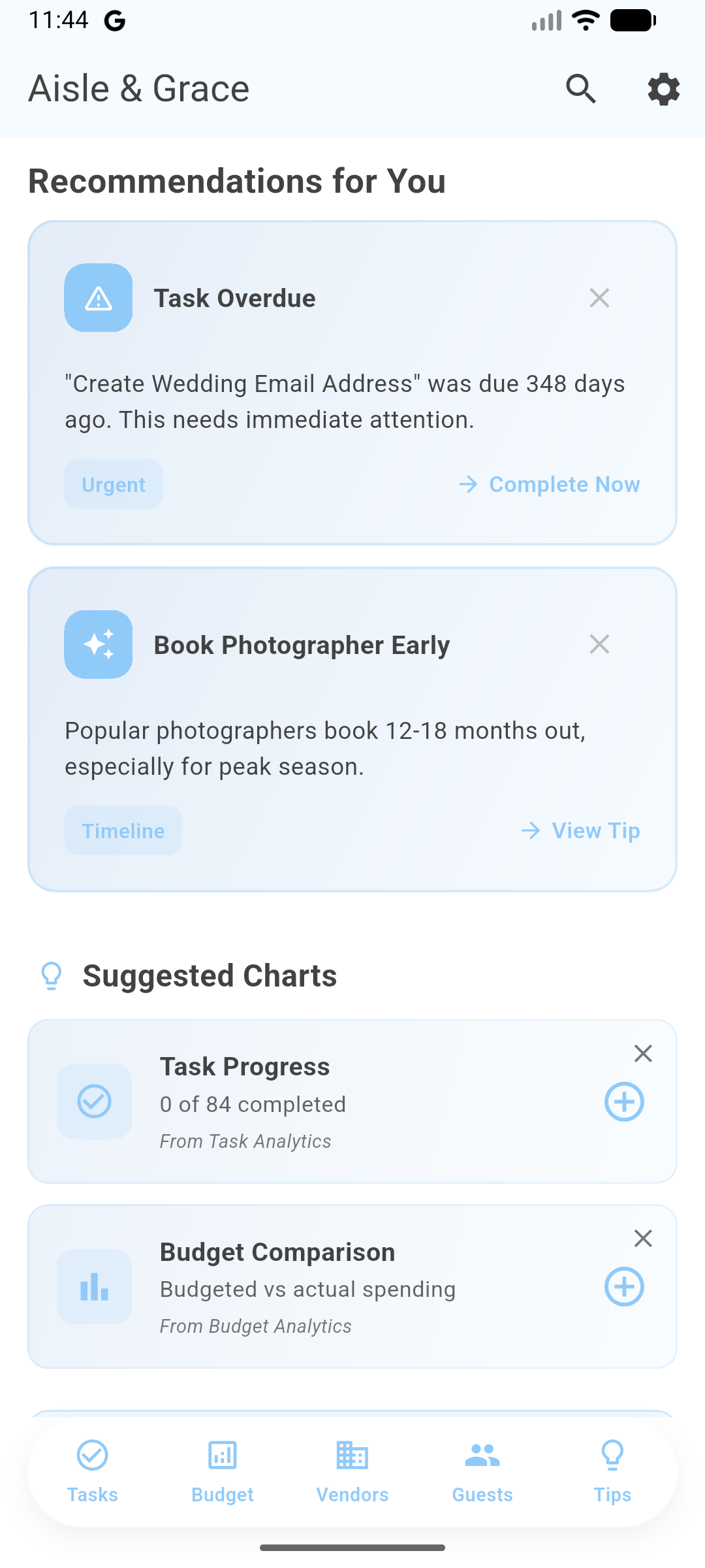 Personalized Recommendations
